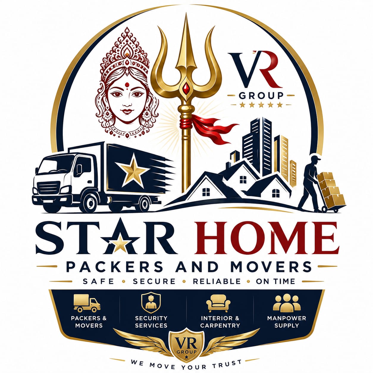 Star Home Packers And Movers logo